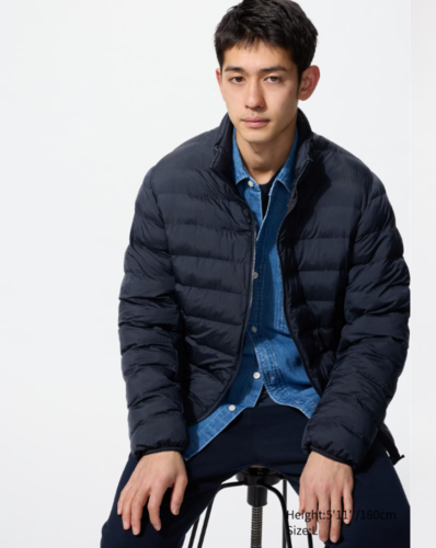 מעיל פוך דק לגבר יוניקלו יפן UNIQLO PUFFERTECH Jacket