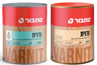 ורנית לכה מט פוליאוריתנית צבע על בסיס מים 0.75 ליטר
