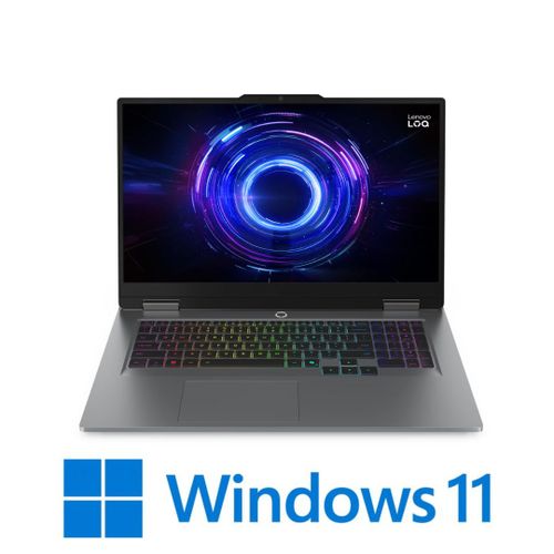 מחשב נייד 17.3 אינץ Lenovo LOQ 17IRX10 83JH007FIV