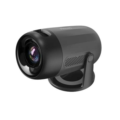 מקרן נייד PHILIPS NeoPix 150 Full HD, קומפקטי עם חיבור Wi-Fi ו-HDMI, עד 80 אינץ
