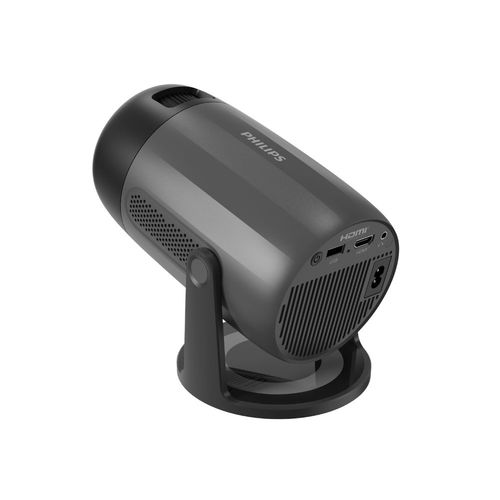 מקרן נייד PHILIPS NeoPix 150 Full HD, קומפקטי עם חיבור Wi-Fi ו-HDMI, עד 80 אינץ