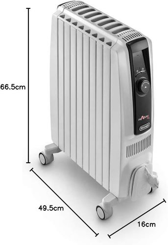 רדיאטור 8 צלעות DELONGHI TRDX40820E 