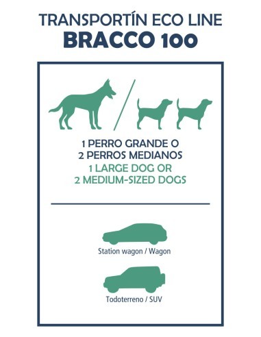 Nayeco EcoLine 100 - כלוב נשיאה ואילוף לכלב במידות 100X60X65