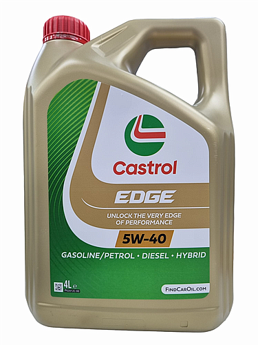 שמן מנוע CASTROL EDGE 5W40 4L