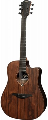 lag sauvage-dce bass electro acoustic guitar