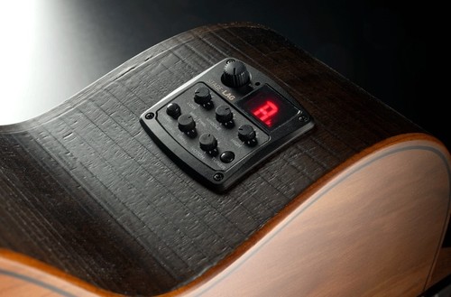 זוית נוספת lag sauvage-dce bass electro acoustic guitar