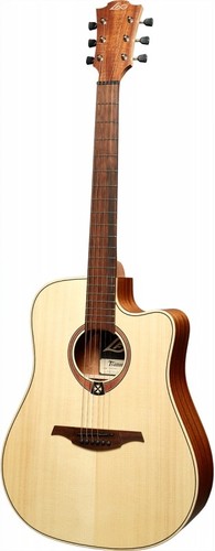 זוית נוספת lag t70dc natural acoustic guitar