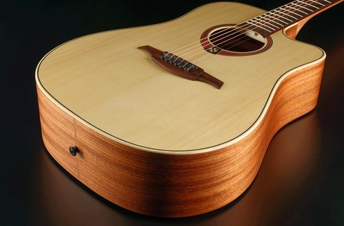 זוית נוספת lag t70dc natural acoustic guitar