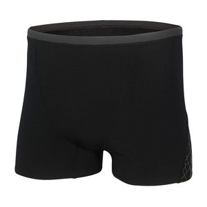 בגד ים טייץ גברים ZONE3 ICONIC ACQUA MID JAMMER שחור-זהב אריג טכני מונע נזקי כלור ובעל מקדם חיכוך נמוך