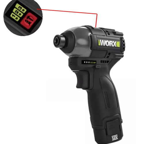 סט מברגות אימפקט + מברגת ופוטר 12V סוללות  2 + מטען בארגז מקצועי TO-0295 WORX