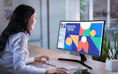 מסך מחשב קעור ''Samsung Essential S3 S39GD S32D390GAM 32