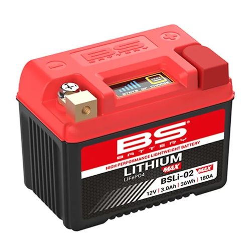 מצבר ליתיום BS BATTERY – BSLI-02 MAX (אחריות לשנה)