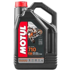 שמן מנוע מוטול למנועי 2 פעימות בנפח 4 ליטר – MOTUL 710 2T