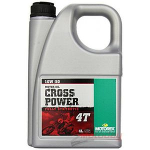 שמן מנוע מוטורקס למנועי 4 פעימות בנפח 4 ליטר – MOTOREX CROSS POWER 4T 10W50