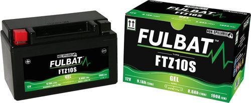 מצבר (FULBUT – FTZ10S (GEL (אחריות לשנה)