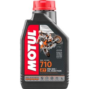 שמן מנוע מוטול למנועי 2 פעימות בנפח 1 ליטר – MOTUL 710 2T