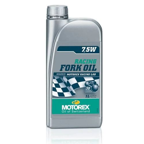 שמן בולמים 7.5W מוטורקס בנפח 1 ליטר – MOTOREX RACING FORK OIL