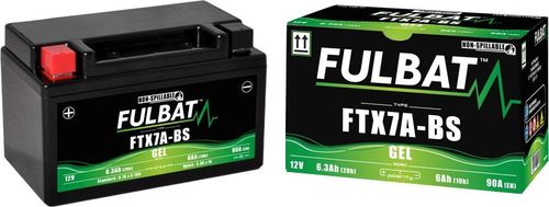 מצבר (FULBUT – FTX7A-BS (GEL (אחריות לשנה)