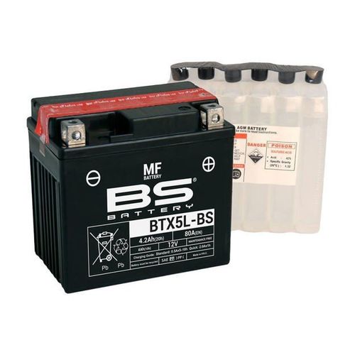 מצבר BS BATTERY – BTX5L-BS (אחריות לשנה)