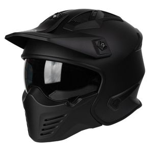 קסדה 3/4 פאסיד שחור מט – FASEED 726X BLACK MATT