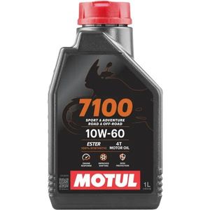 שמן מנוע מוטול למנועי 4 פעימות בנפח 1 ליטר – MOTUL 7100 4T 10W60