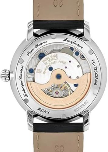 Frederique Constant FC-723WR3S6 Slimelie Power Reserve Manufacture אוטומטי שווצרי יוקרתי לגבר