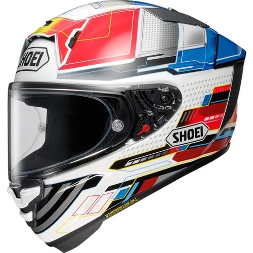 קסדה מלאה שואי אדום/ כחול/ לבן – SHOEI X-SPR PRO PROXY TC-10
