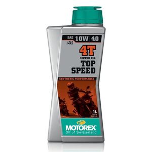 שמן מנוע מוטורקס למנועי 4 פעימות בנפח 1 ליטר – MOTOREX TOP SPEED 4T 10W40‏