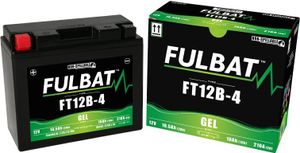 מצבר (FULBUT – FT12B-4 (GEL (אחריות לשנה)