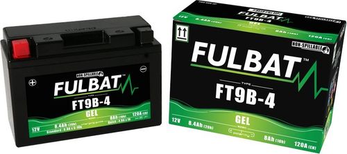 מצבר (FULBUT – FT9B-4 (GEL (אחריות לשנה)