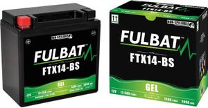 מצבר (FULBUT – FTX14-BS (GEL (אחריות לשנה)