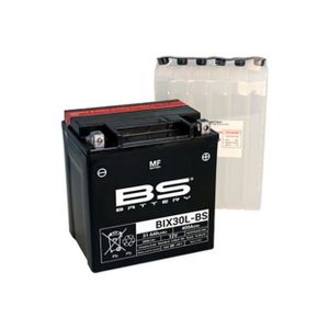 מצבר BS BATTERY – BIX30L-BS (אחריות לשנה)