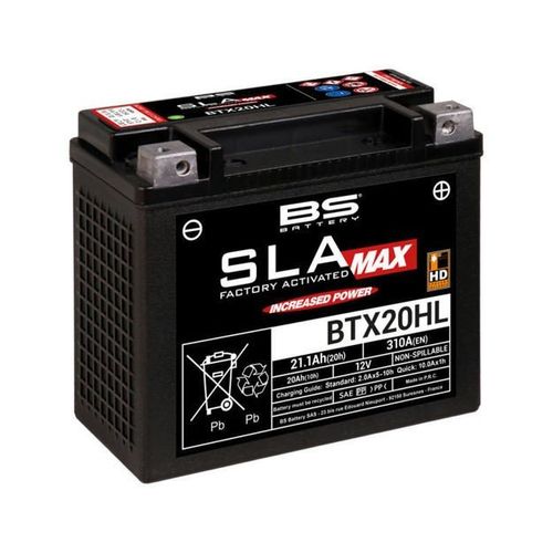 מצבר (BS BATTERY – SLA BTX20HL MAX (FA (אחריות לשנה)