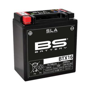 מצבר BS BATTERY – SLA BTX16 (FA) (אחריות לשנה)