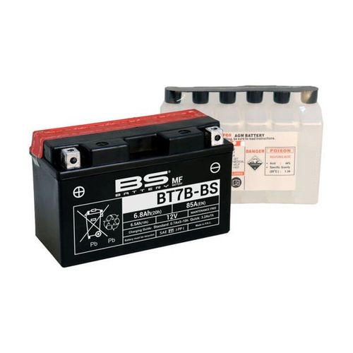 מצבר BS BATTERY – BT7B-BS (אחריות לשנה)
