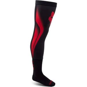 גרבי רכיבה פוקס אדום/ שחור – FOX FLEXAIR KNEE BRACE SOCK V25