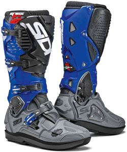 מגפי רכיבה סידי כחול/ אפור/ שחור – SIDI CROSSFIRE 3 SRS
