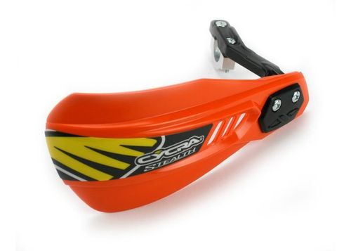 מגני ידיים פתוחים סייקרה כתום – CYCRA PRIMAL SHIELDS COMPLETE RACER PACK