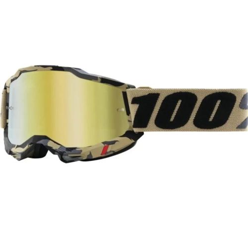 משקפי אבק 100% קומו עדשת מראה – ACCURI 2 GOGGLE COMO MIRROR LENS