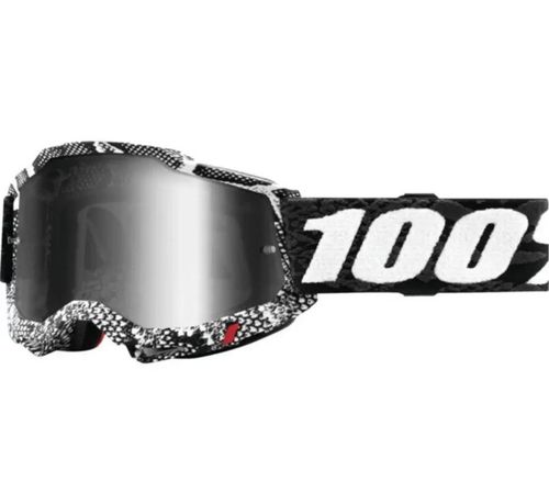 משקפי אבק 100% שחור/ לבן עדשת מראה – ACCURI 2 GOGGLE COBRA MIRROR LENS