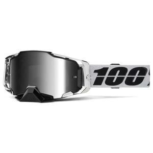 משקפי אבק 100% כסוף/ שחור נצנצ – ARMEGA GOGGLE ATAC