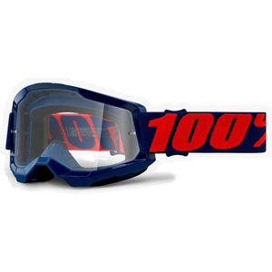 משקפי אבק 100% כחול עדשה שקופה – STRATA 2 GOGGLE MASEGO