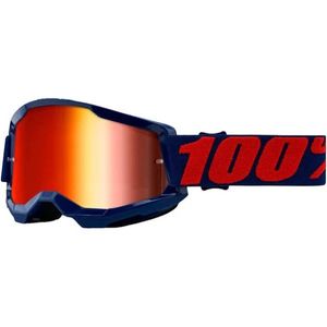משקפי אבק 100% כחול עדשת מראה – STRATA 2 FLUO GOGGLE BLUE MASEGO