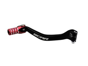 רגלית הילוכים סקאר לאופנועי בטה שחור/ אדום – SCAR GEAR PEDAL BETA