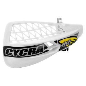 מגני ידיים פתוחים לבן – SYCRA M2 VENTED RACER PACK