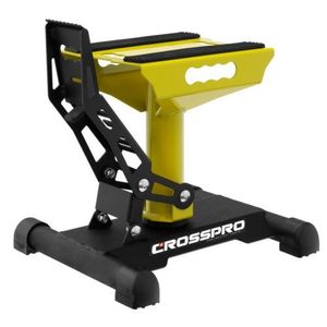 סטנד הרמה מחוזק לאופנוע שטח צהוב – CROSSPRO XTREAM STAND