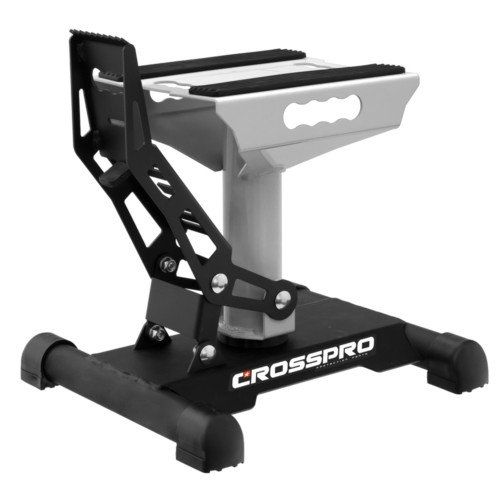 סטנד הרמה מחוזק לאופנוע שטח לבן – CROSSPRO XTREAM STAND