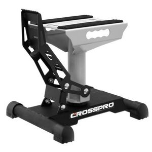 סטנד הרמה מחוזק לאופנוע שטח לבן – CROSSPRO XTREAM STAND