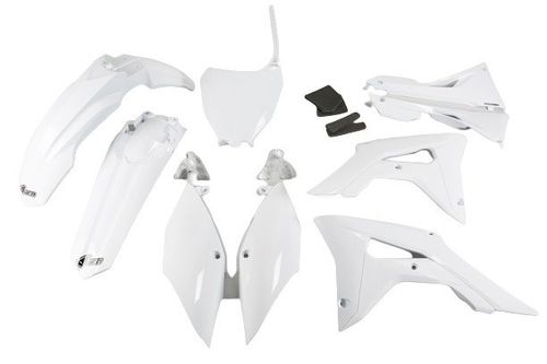 סט פלסטיקה קומפלט UFO לבן עבור הונדה BUDY KIT HONDA CRF 250R/450R 2017-2021