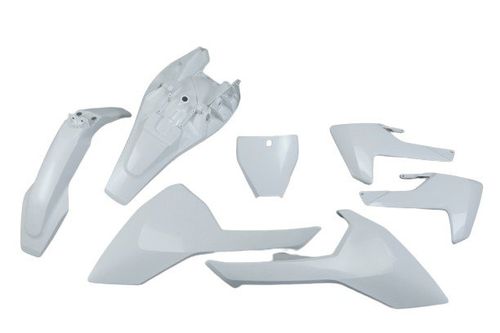 סט פלסטיקה קומפלט UFO לבן עבור הוסקוורנה BUDY KIT HUSQVARNA TC 85 2018-2021